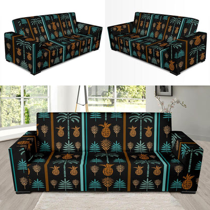 Hawaiian Themed Pattern Print Design H023 Sofa Slipcover-JORJUNE.COM