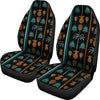 Hawaiian Themed Pattern Print Design H023 Universal Fit Car Seat Covers-JorJune