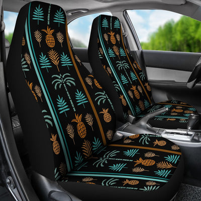 Hawaiian Themed Pattern Print Design H023 Universal Fit Car Seat Covers-JorJune