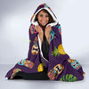 Hawaiian Themed Pattern Print Design H024 Hooded Blanket-JORJUNE.COM