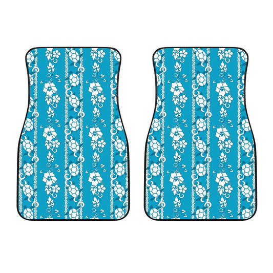 Hawaiian Themed Pattern Print Design H025 Car Floor Mats-JorJune