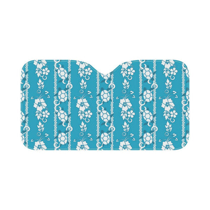 Hawaiian Themed Pattern Print Design H025 Car Sun Shade-JorJune