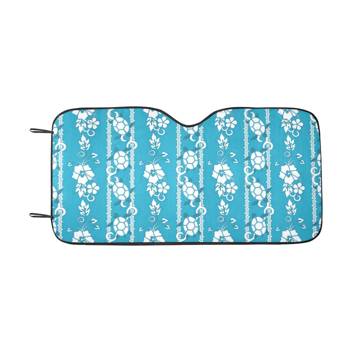 Hawaiian Themed Pattern Print Design H025 Car Sun Shade-JorJune
