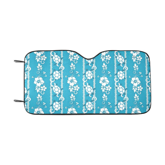 Hawaiian Themed Pattern Print Design H025 Car Sun Shade-JorJune