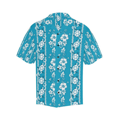 Hawaiian Themed Pattern Print Design H025 Men Hawaiian Shirt-JorJune