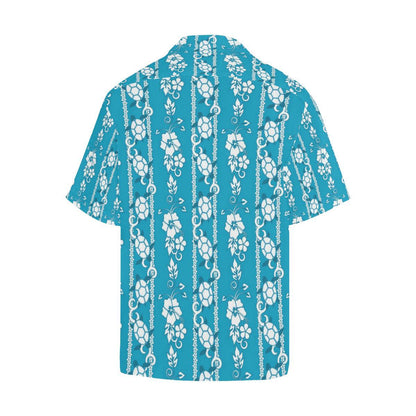 Hawaiian Themed Pattern Print Design H025 Men Hawaiian Shirt-JorJune