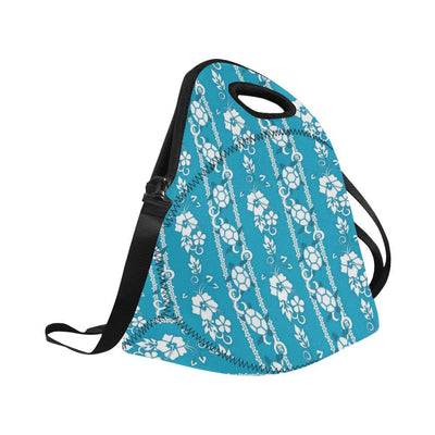 Hawaiian Themed Pattern Print Design H025 Neoprene Lunch Bag-JorJune