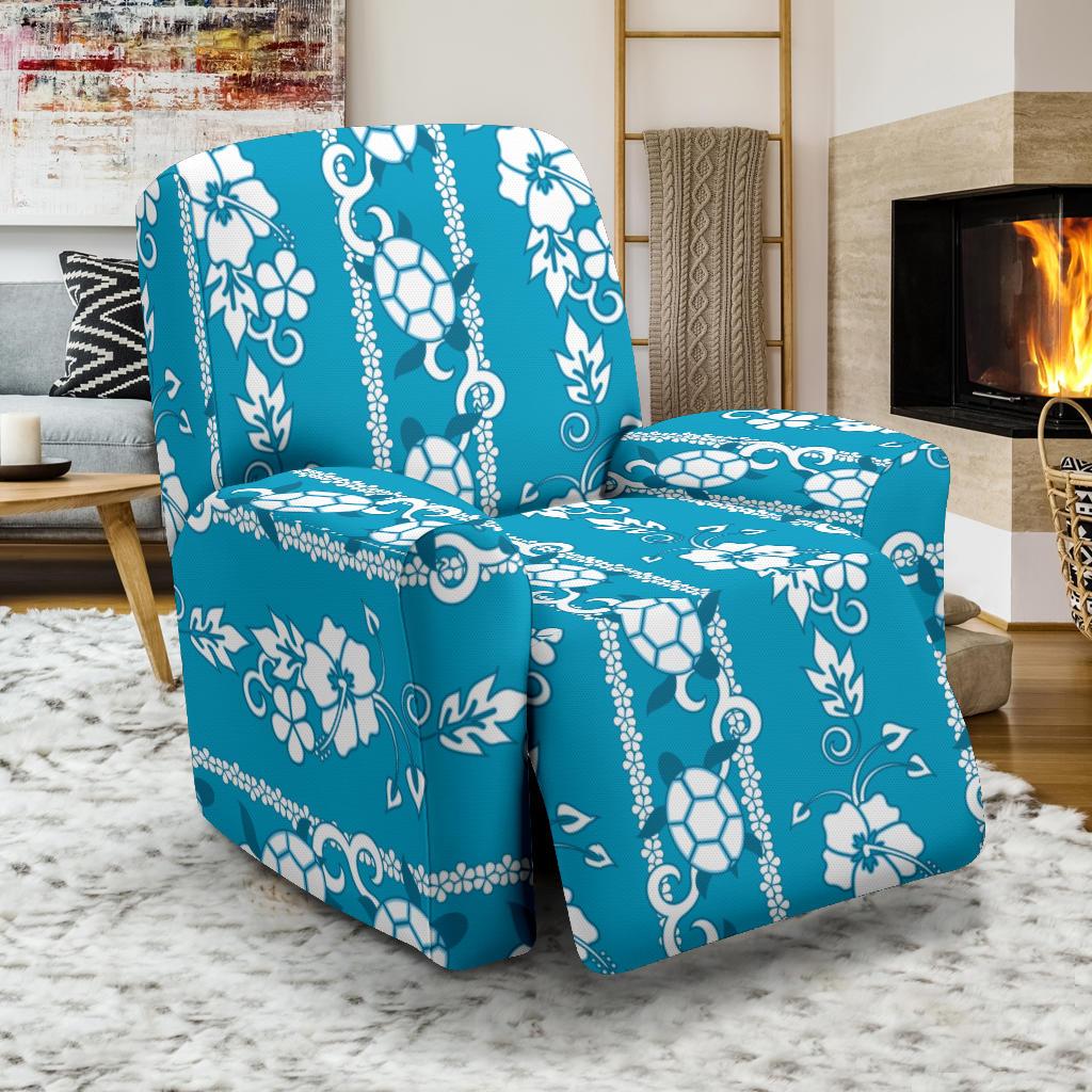 Hawaiian Themed Pattern Print Design H025 Recliner Slipcover-JORJUNE.COM