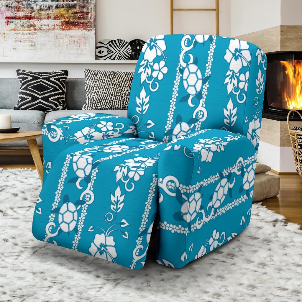 Hawaiian Themed Pattern Print Design H025 Recliner Slipcover-JORJUNE.COM