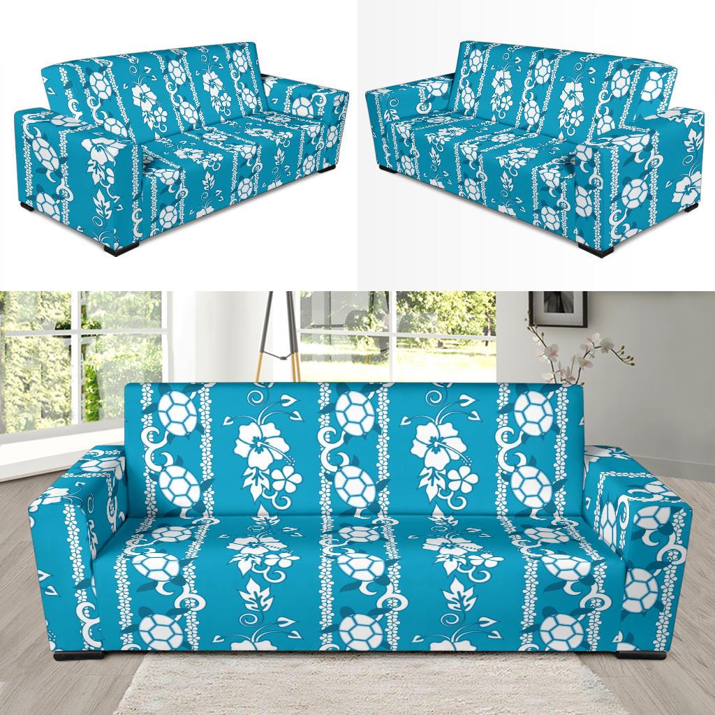 Hawaiian Themed Pattern Print Design H025 Sofa Slipcover-JORJUNE.COM