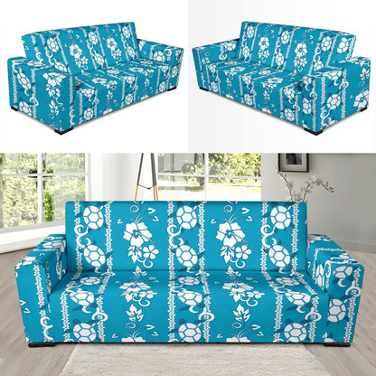 Hawaiian Themed Pattern Print Design H025 Sofa Slipcover-JORJUNE.COM