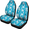 Hawaiian Themed Pattern Print Design H025 Universal Fit Car Seat Covers-JorJune