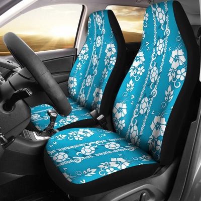 Hawaiian Themed Pattern Print Design H025 Universal Fit Car Seat Covers-JorJune