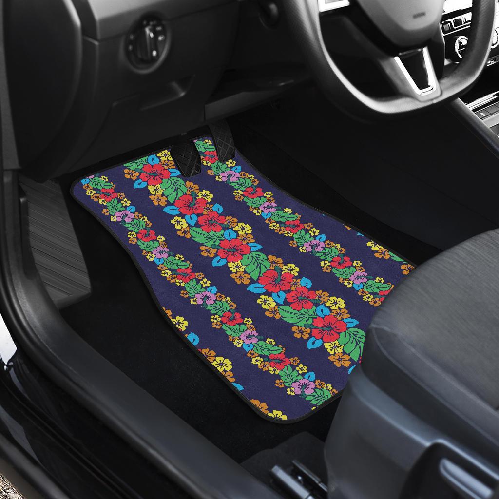 Hawaiian Themed Pattern Print Design H03 Car Floor Mats-JorJune