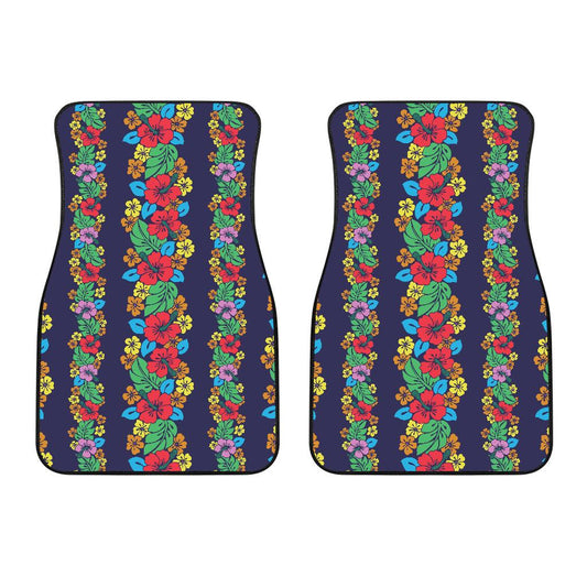 Hawaiian Themed Pattern Print Design H03 Car Floor Mats-JorJune