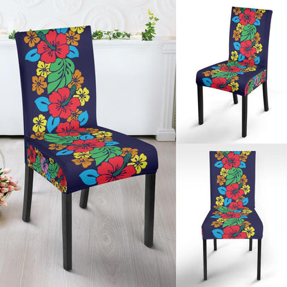 Hawaiian Themed Pattern Print Design H03 Dining Chair Slipcover-JORJUNE.COM