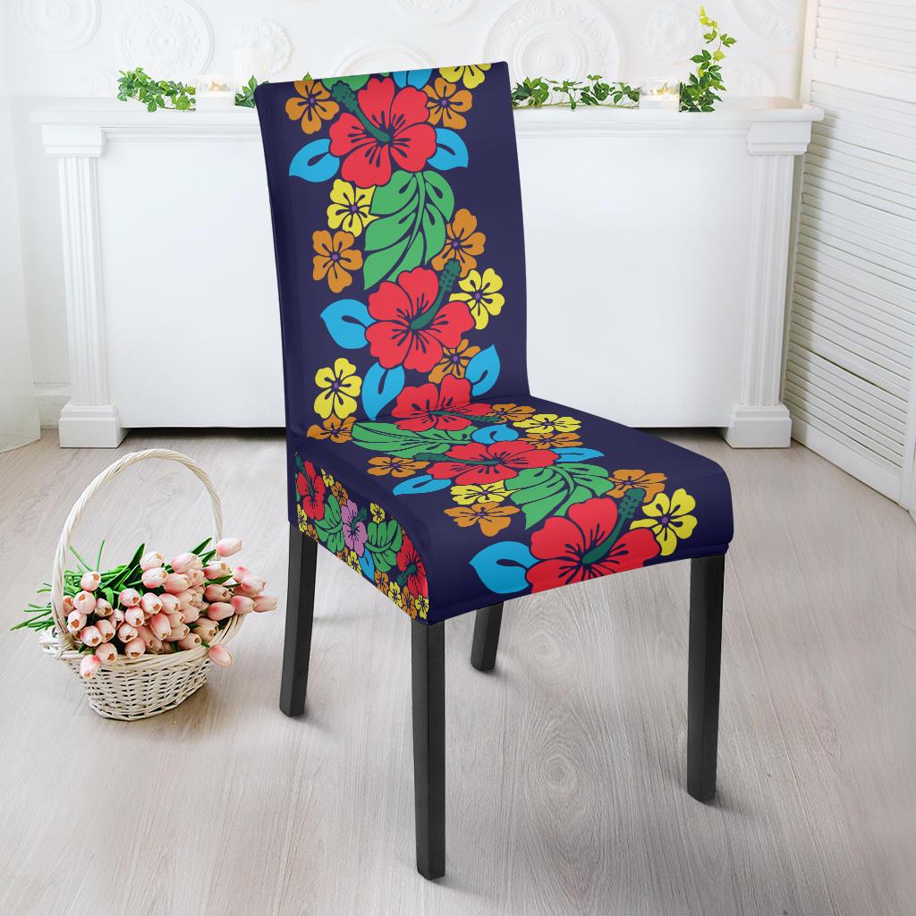 Hawaiian Themed Pattern Print Design H03 Dining Chair Slipcover-JORJUNE.COM
