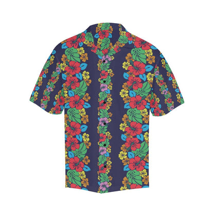 Hawaiian Themed Pattern Print Design H03 Men Hawaiian Shirt-JorJune