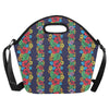 Hawaiian Themed Pattern Print Design H03 Neoprene Lunch Bag-JorJune