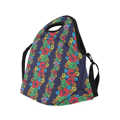 Hawaiian Themed Pattern Print Design H03 Neoprene Lunch Bag-JorJune