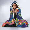 Hawaiian Themed Pattern Print Design H04 Hooded Blanket-JORJUNE.COM