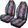 Hawaiian Themed Pattern Print Design H04 Universal Fit Car Seat Covers-JorJune