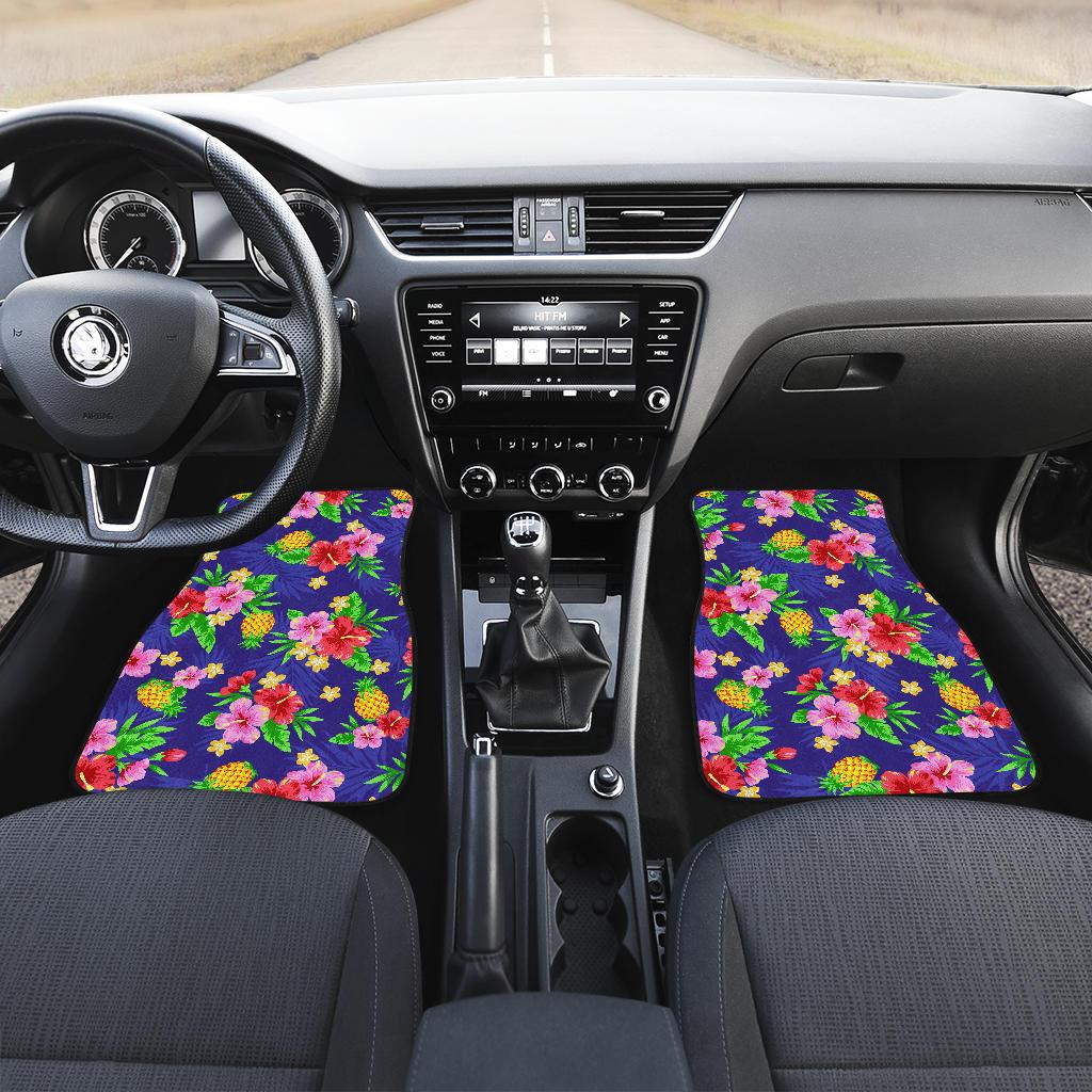 Hawaiian Themed Pattern Print Design H05 Car Floor Mats-JorJune