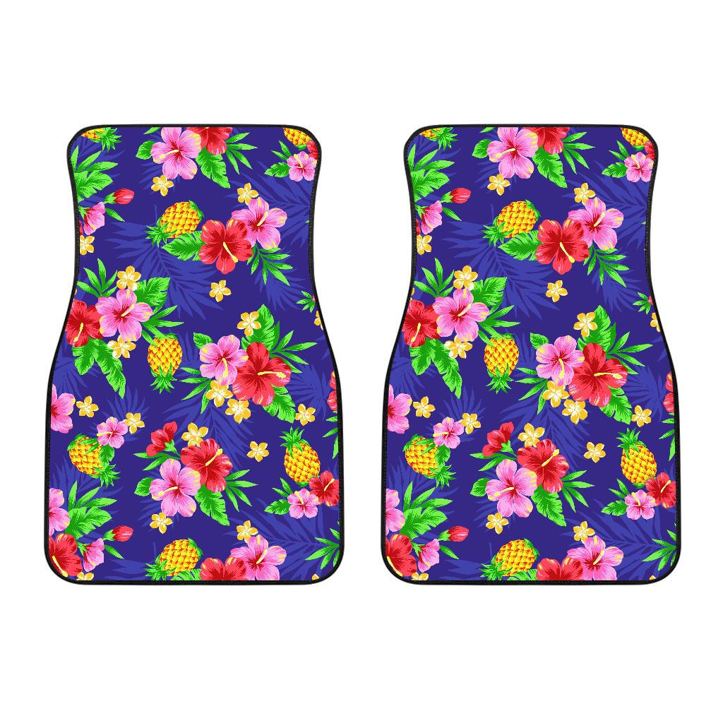Hawaiian Themed Pattern Print Design H05 Car Floor Mats-JorJune