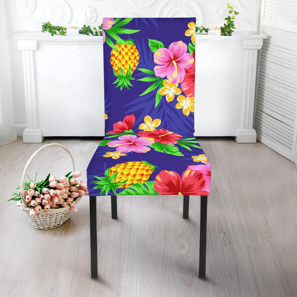Hawaiian Themed Pattern Print Design H05 Dining Chair Slipcover-JORJUNE.COM