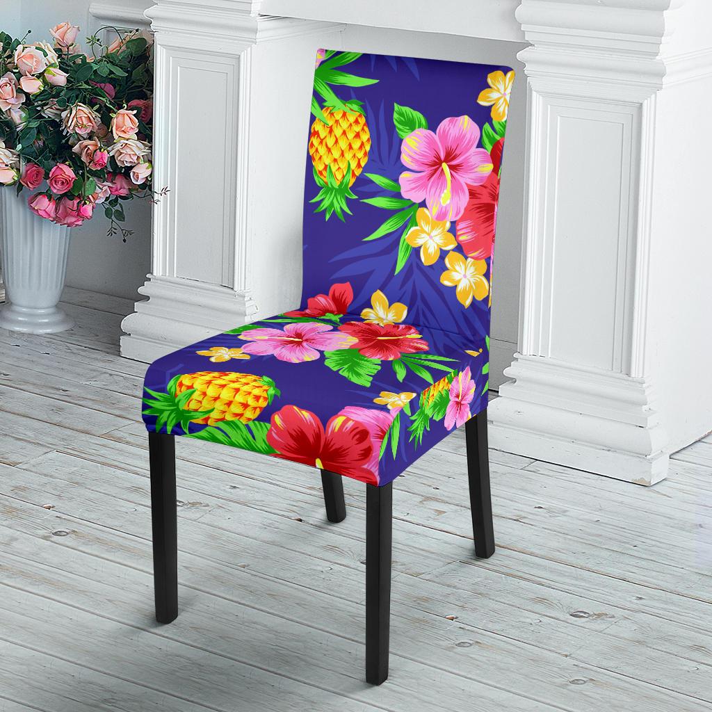 Hawaiian Themed Pattern Print Design H05 Dining Chair Slipcover-JORJUNE.COM