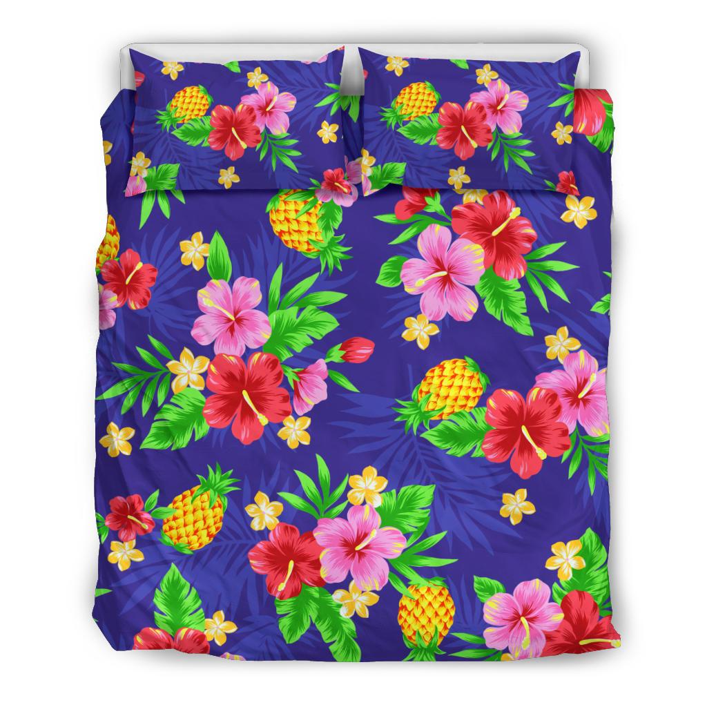 Hawaiian Themed Pattern Print Design H05 Duvet Cover Bedding Set-JORJUNE.COM
