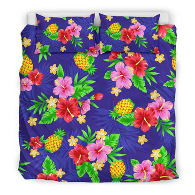 Hawaiian Themed Pattern Print Design H05 Duvet Cover Bedding Set-JORJUNE.COM