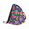 Hawaiian Themed Pattern Print Design H05 Neoprene Lunch Bag-JorJune