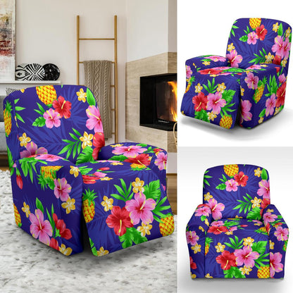 Hawaiian Themed Pattern Print Design H05 Recliner Slipcover-JORJUNE.COM