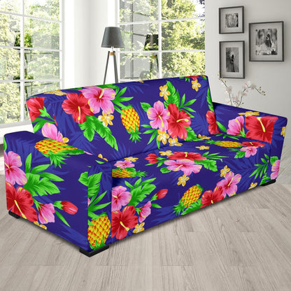 Hawaiian Themed Pattern Print Design H05 Sofa Slipcover-JORJUNE.COM
