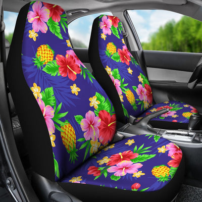 Hawaiian Themed Pattern Print Design H05 Universal Fit Car Seat Covers-JorJune