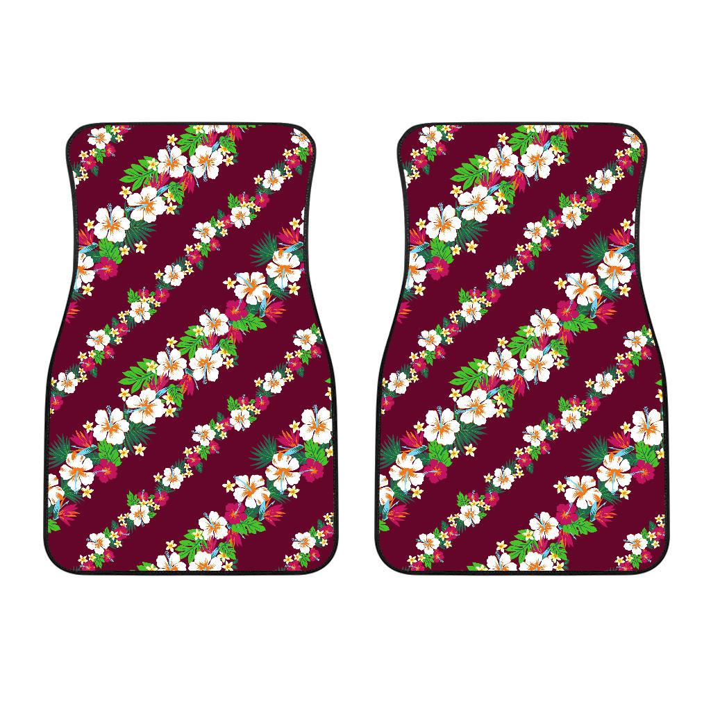 Hawaiian Themed Pattern Print Design H06 Car Floor Mats-JorJune