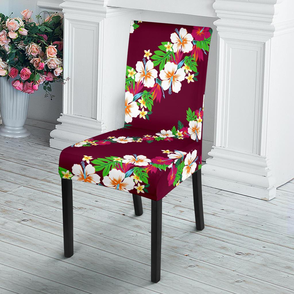 Hawaiian Themed Pattern Print Design H06 Dining Chair Slipcover-JORJUNE.COM