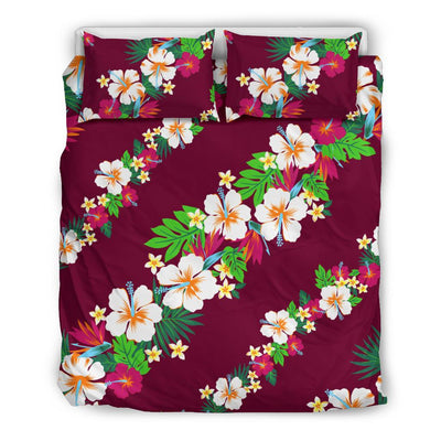 Hawaiian Themed Pattern Print Design H06 Duvet Cover Bedding Set-JORJUNE.COM