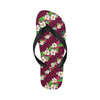 Hawaiian Themed Pattern Print Design H06 Flip Flops-JorJune