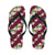 Hawaiian Themed Pattern Print Design H06 Flip Flops-JorJune