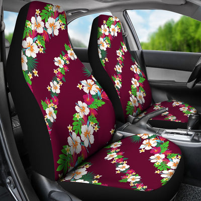 Hawaiian Themed Pattern Print Design H06 Universal Fit Car Seat Covers-JorJune