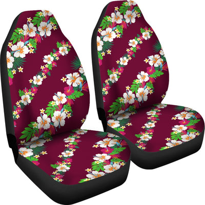 Hawaiian Themed Pattern Print Design H06 Universal Fit Car Seat Covers-JorJune