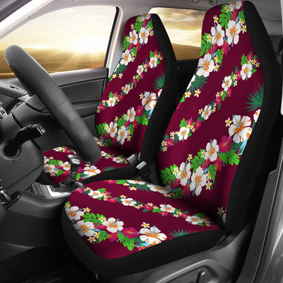 Hawaiian Themed Pattern Print Design H06 Universal Fit Car Seat Covers-JorJune