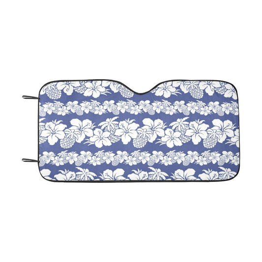 Hawaiian Themed Pattern Print Design H07 Car Sun Shade-JorJune