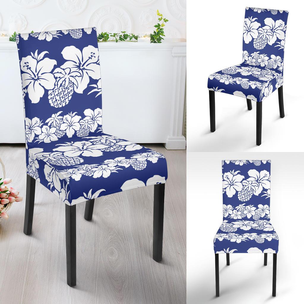 Hawaiian Themed Pattern Print Design H07 Dining Chair Slipcover-JORJUNE.COM