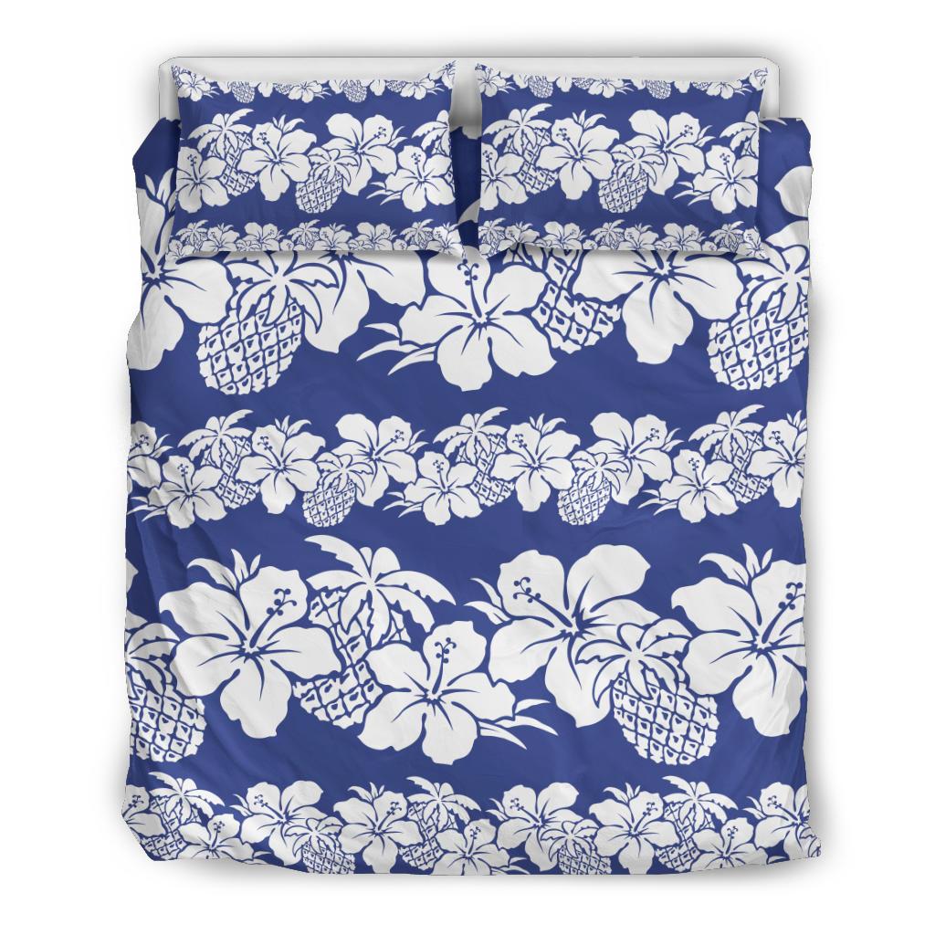 Hawaiian Themed Pattern Print Design H07 Duvet Cover Bedding Set-JORJUNE.COM