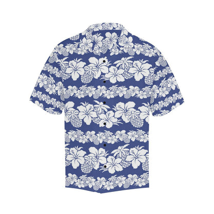Hawaiian Themed Pattern Print Design H07 Men Hawaiian Shirt-JorJune