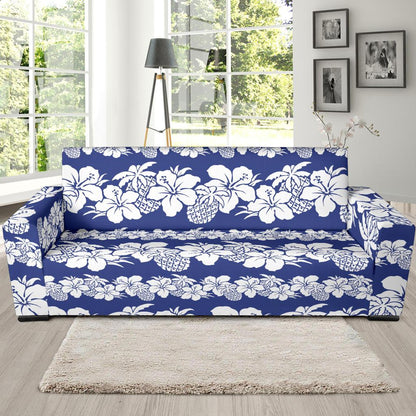 Hawaiian Themed Pattern Print Design H07 Sofa Slipcover-JORJUNE.COM