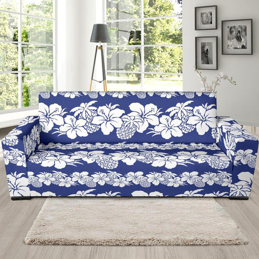 Hawaiian Themed Pattern Print Design H07 Sofa Slipcover-JORJUNE.COM